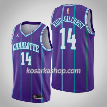 Dres Charlotte Hornets Michael Kidd-Gilchrist 14 Jordan Brand 2019-20 Hardwood Classics Swingman